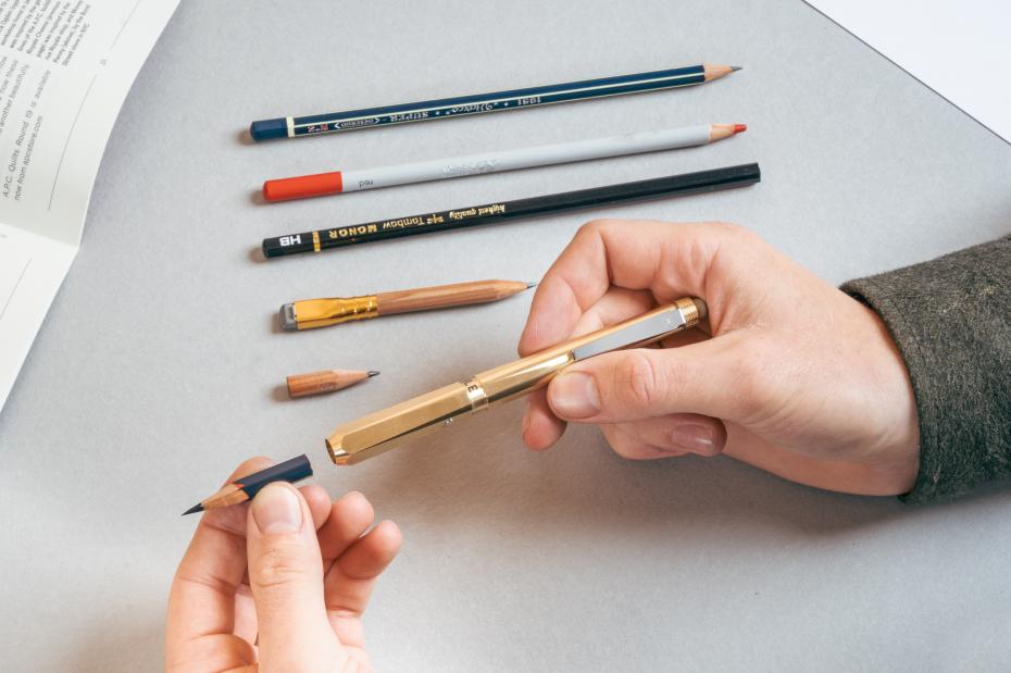 Ferrule and the range of pencils it can hold.